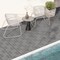18 Pieces 12 x 12 Inch All Weather Interlocking Deck Tiles Ideal for Outdoor Use